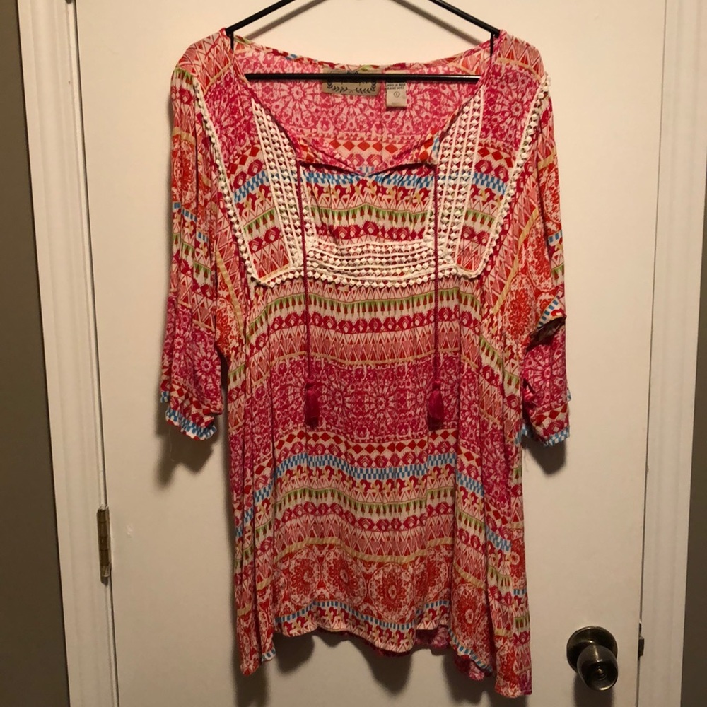 Life Style lightweight Multi-color Tunic